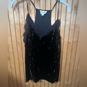 Velvet tank top